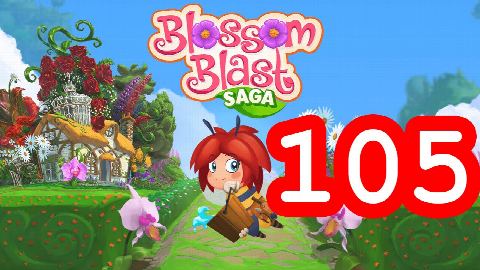 Blossom Blast Saga - Level 105 - Lösung Solution Walkthrough
