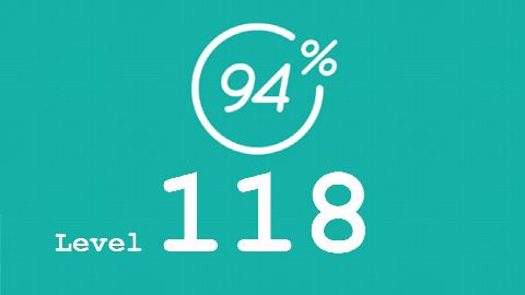 94 Prozent (94%) - Level 118 - Bild Bücherregal - Lösung
