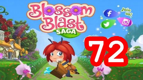 Blossom Blast Saga - Level 72 - Lösung Solution Walkthrough