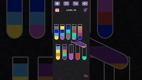 Water Sort Puzzle – Level 51–60 gelöst