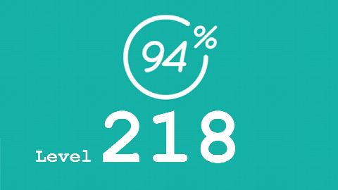 94 Prozent (94%) - Level 218 - Sushizutaten - Lösung