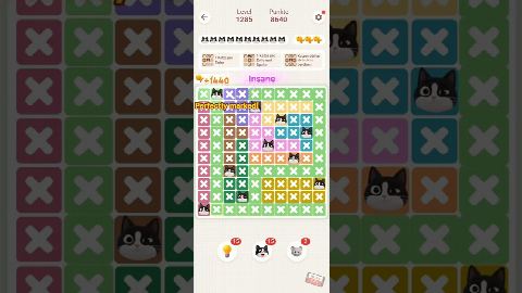 Meowdoku: Brain Puzzle Games Level 1281-1290 – answer video
