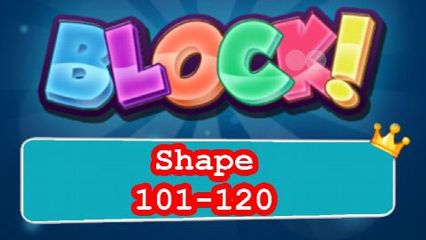 BLOCK! Shape Level 101-120 (Special Standard) - Lösung Solution Walkthrough
