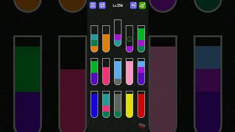 Water Sort - puzzle games Level 391-400 – answer video