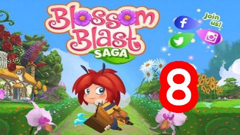 Blossom Blast Saga Level 8 – answer video