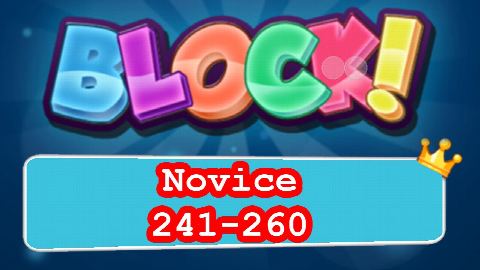 BLOCK! Novice Level 241-260 (Basic) - Lösung Solution Walkthrough