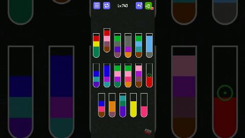 Water Sort - puzzle games – Level 741–750 gelöst