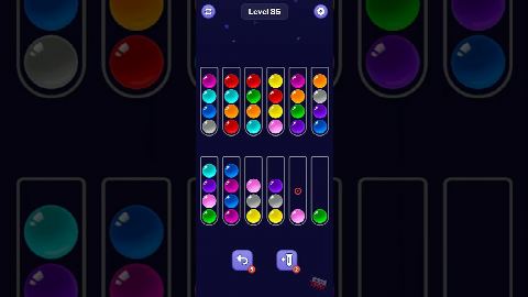 Ball Sort Puzzle – Level 81–90 gelöst