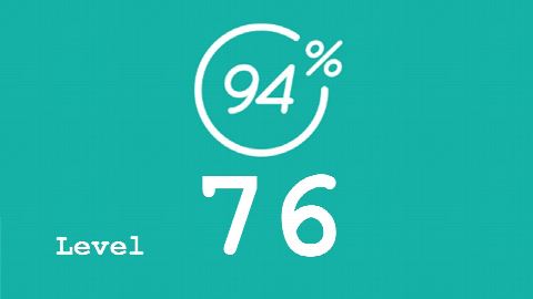 94 Prozent (94%) - Level 76 - Bild Satellit - Lösung