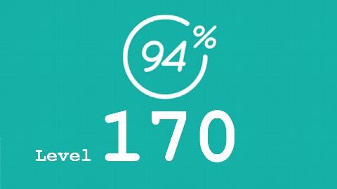94 Prozent (94%) - Level 170 - Davon hat man immer mehr, wenn man aelter wird - Lösung