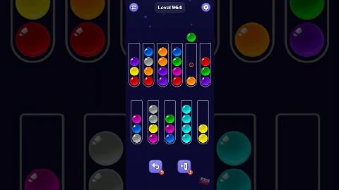 Ball Sort Puzzle – Level 961–970 gelöst