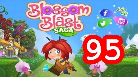 Blossom Blast Saga - Level 95 - Lösung Solution Walkthrough