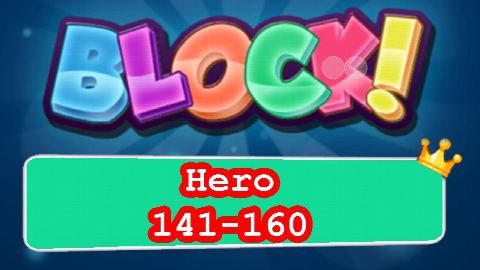 BLOCK! Hero Level 141-160 (Premium) - Lösung Solution Walkthrough