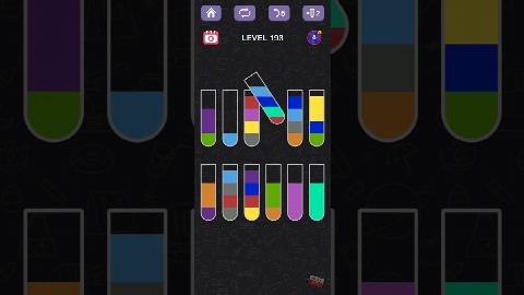Water Sort Puzzle – Level 191–200 gelöst