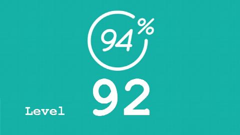 94 Prozent (94%) - Level 92 - Arten von Papier - Lösung