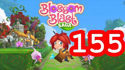 Blossom Blast Saga - Level 155 - Lösung Solution Walkthrough