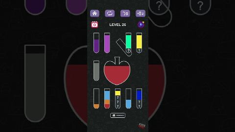 Water Sort Puzzle Level 26 – answer video