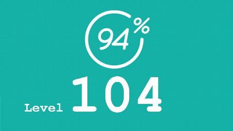 94 Prozent (94%) - Level 104 - Bild Laptop - Lösung
