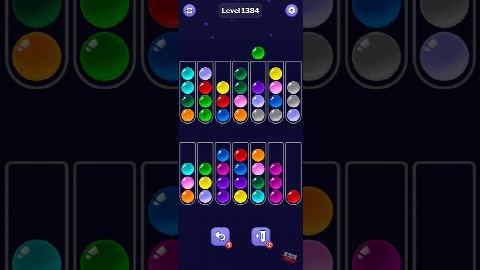 Ball Sort Puzzle – Level 1381–1390 gelöst