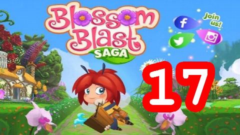 Blossom Blast Saga - Level 17 - Lösung Solution Walkthrough
