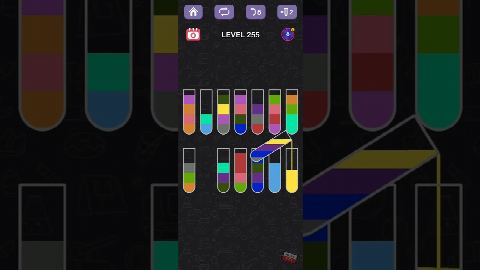 Water Sort Puzzle – Level 251–260 gelöst