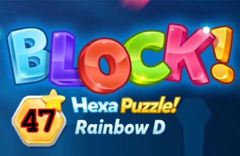 BLOCK! Hexa Puzzle! Rainbow D Level 47 (Premium) - Lösung Solution Walkthrough