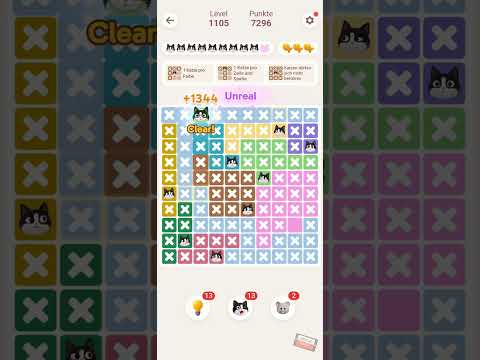 Oakever Meowdoku – Level 1101–1110 gelöst