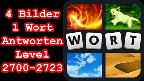 4 Bilder 1 Wort - Level 2700-2723 - Löse 5 Rätsel aus dem Bereich Musik - Lösungen Antworten