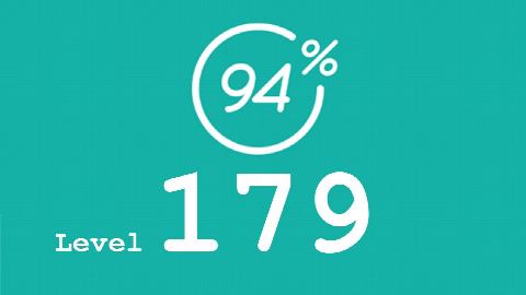 94 Prozent (94%) - Level 179 - Bild Rasenmäher - Lösung
