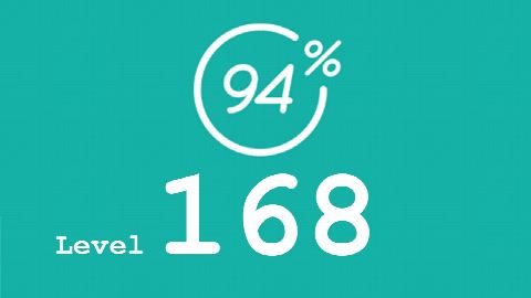 94 Prozent (94%) - Level 168 - Bild Schwan - Lösung