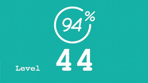 94 Prozent (94%) - Level 44 - Fischarten - Lösung