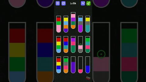 Water Sort - puzzle games – Level 181–190 gelöst
