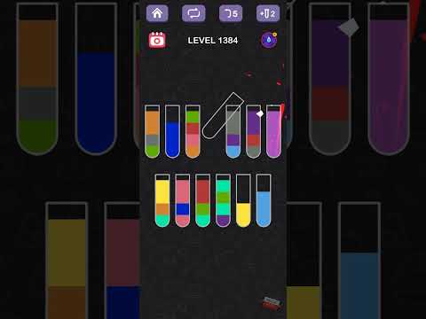 Water Sort Puzzle – Level 1381–1390 gelöst