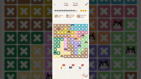 Meowdoku: Brain Puzzle Games Level 1461-1470 – answer video