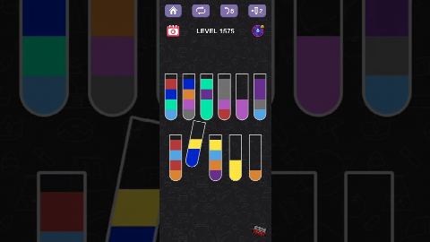 Water Sort Puzzle – Level 1571–1580 gelöst