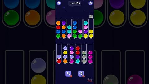 Ball Sort Puzzle – Level 101–110 gelöst