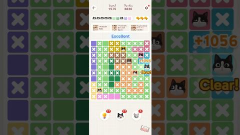 Oakever Meowdoku – Level 1571–1580 gelöst
