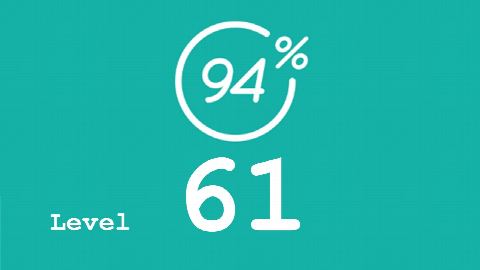 94 Prozent (94%) - Level 61 - Dinge, die im Pack verkauft werden - Lösung