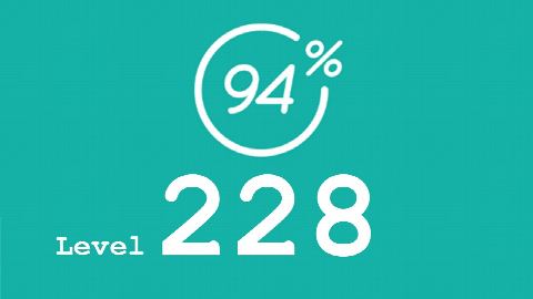 94 Prozent (94%) - Level 228 - Etwas, das Wasser braucht - Lösung