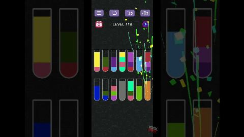 Water Sort Puzzle Level 118 – answer video