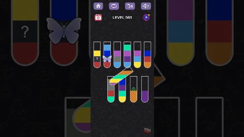 Water Sort Puzzle – Level 961–970 gelöst