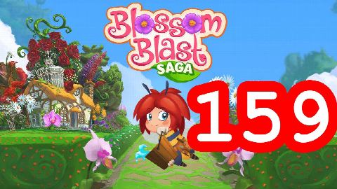 Blossom Blast Saga - Level 159 - Lösung Solution Walkthrough
