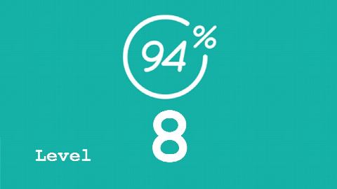 94 Prozent (94%) - Level 8 - Bild Industrieanlage - Lösung
