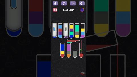 Water Sort Puzzle – Level 861–870 gelöst