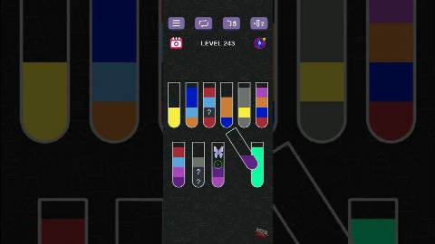 Water Sort Puzzle Level 243 – answer video