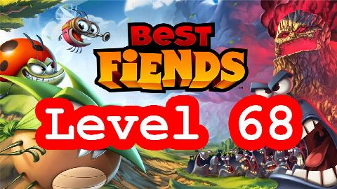 Best Fiends - Level 68 - Krustenschlund - Lösung Solution Walkthrough