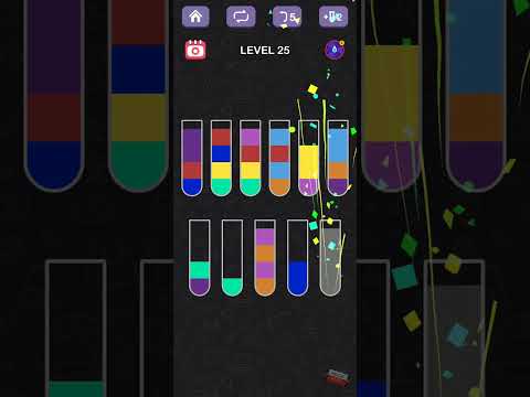 Water Sort Puzzle – Level 21–30 gelöst