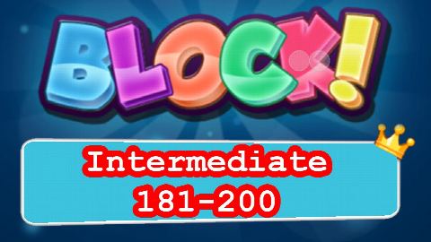 BLOCK! Intermediate Level 181-200 (Basic) - Lösung Solution Walkthrough