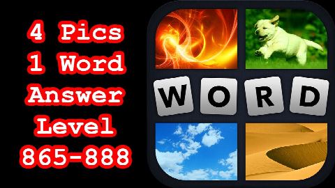 4 Pics 1 Word - Level 865-888 - Find 5 words beginning with A! - Answers Walkthrough