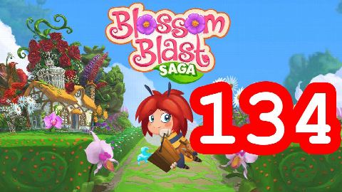 Blossom Blast Saga - Level 134 - Lösung Solution Walkthrough